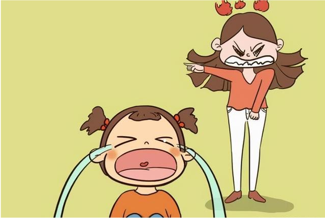 家长经常对孩子大吼大叫,影响身体健康,要隐藏自己的情绪