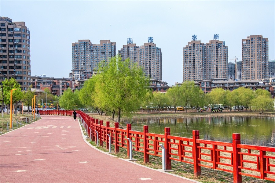 沈北蒲河生态廊道(沈北新区委宣传部供图)城市风光(沈北新区委宣传部