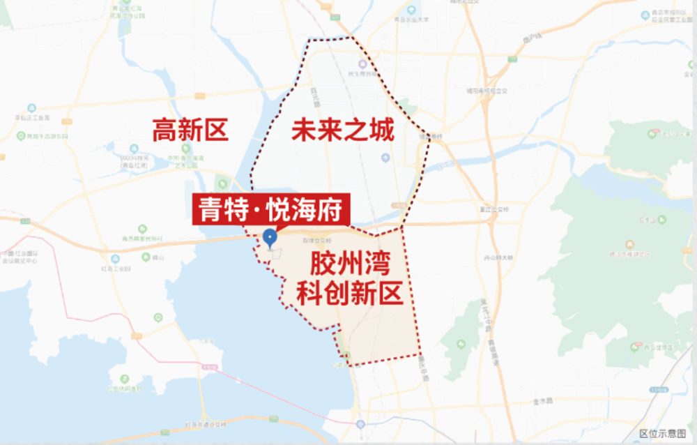 屹立于青岛主城北门户,三区交界中枢的白沙湾片区,在大青岛发展的背景