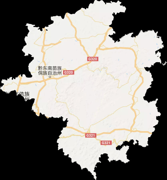 黔东南位于贵州中部,在多山的贵州,这里已是难得的平坦
