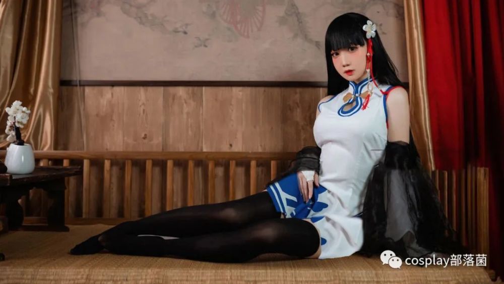 cos碧蓝航线旗袍逸仙cos正片焖焖碳
