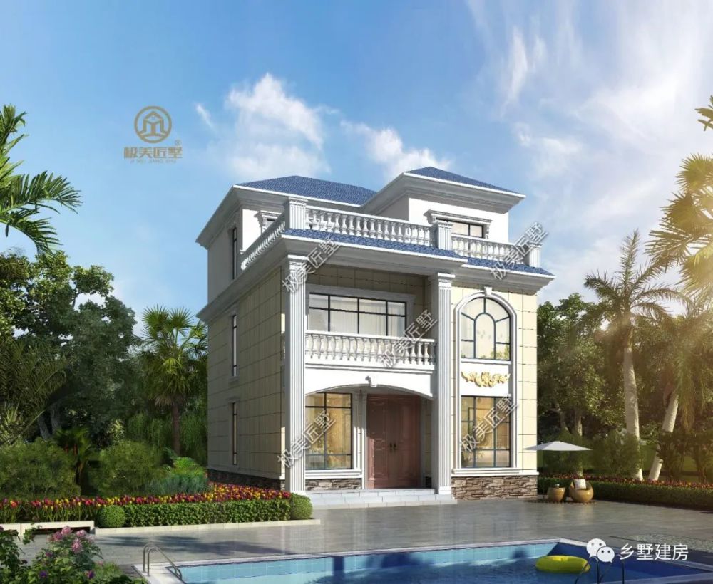 911米三层别墅这样建家人看了都满意