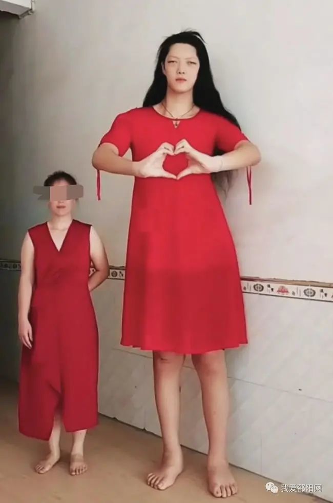 邵阳女孩身高23米超吉尼斯世界纪录者15公分