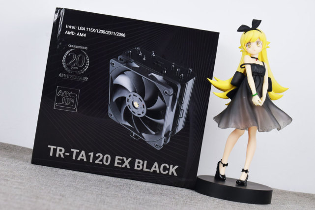 黑化五热管经典，利民TR-TA120EX BLACK散热器开箱试玩_腾讯新闻
