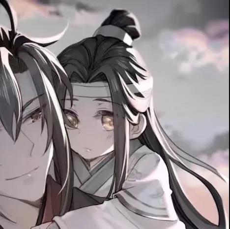 师徒头像:丫头,师父会陪你长大