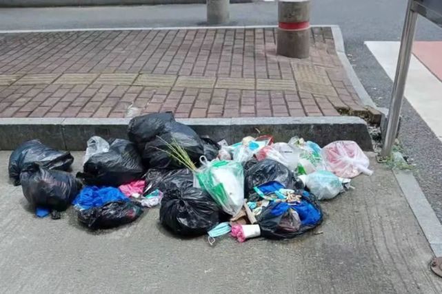 两天乱丢垃圾连着罚