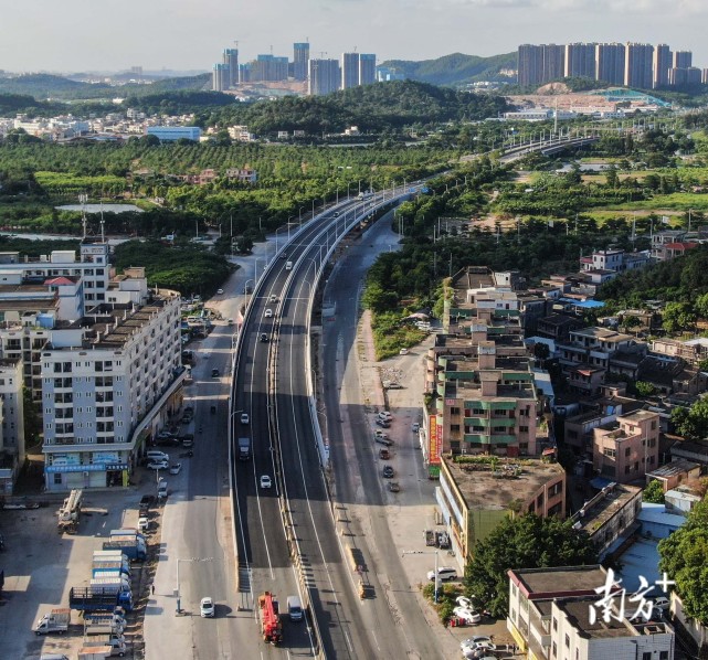 图集|中山105国道南段10座跨线桥年内通车