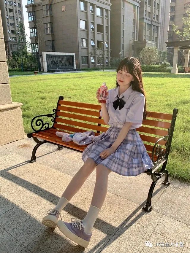 jk日常穿搭|今天是葡萄味儿～