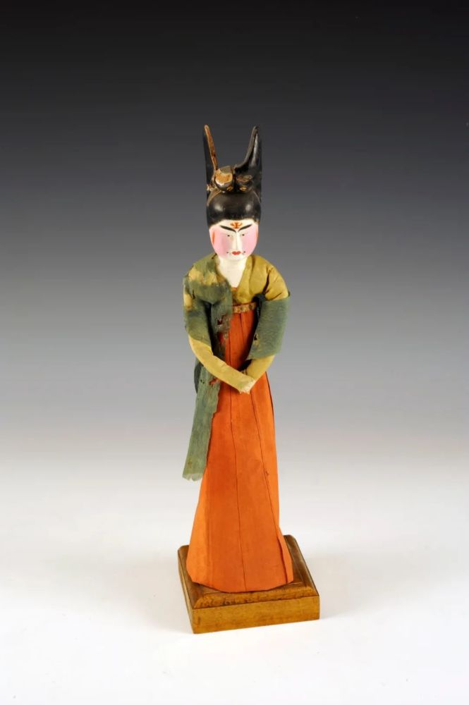 文物新疆来品唐代小姐姐的花钿装饰艺术