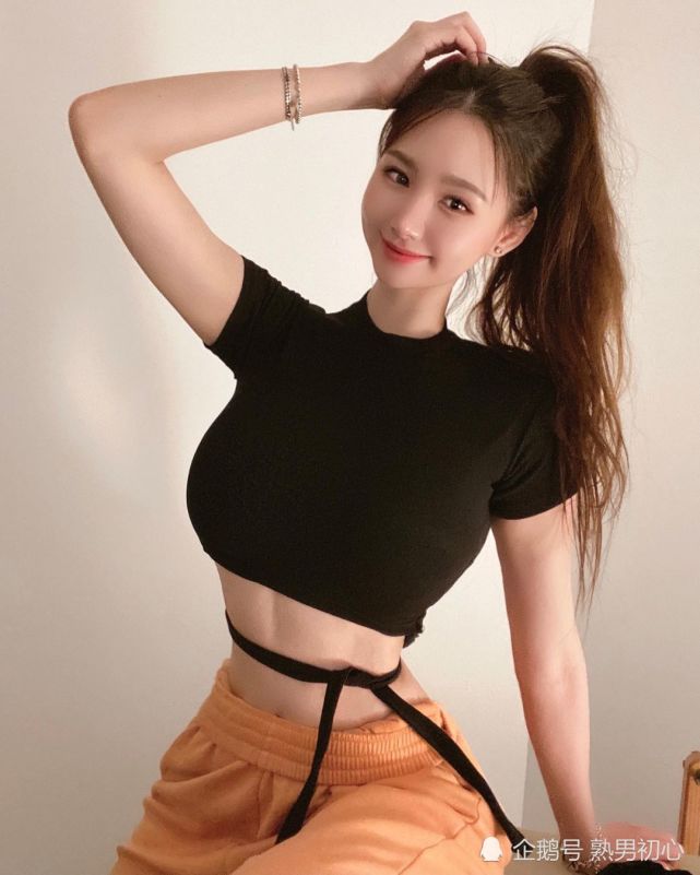 第24期ins美女热爱运动的韩国美女