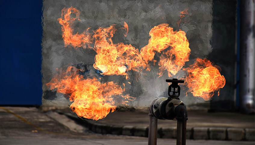 煤气爆炸的威力图片
