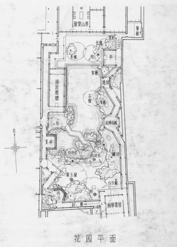 暢園園林區平面圖▼暢園雅緻▼暢園雖小,但江南古典園林中的所有要素