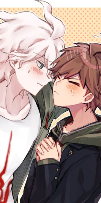 弹丸论破狛枝凪斗x苗木诚动漫全面屏壁纸分享