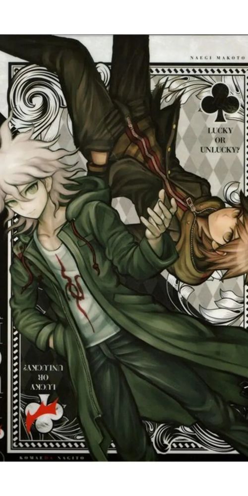 《弹丸论破》狛枝凪斗x苗木诚,动漫全面屏壁纸分享