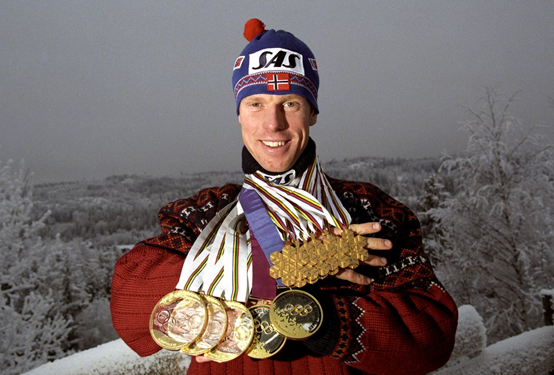 雪中勇者行比约恩戴利冬奥八金王越野滑雪大神