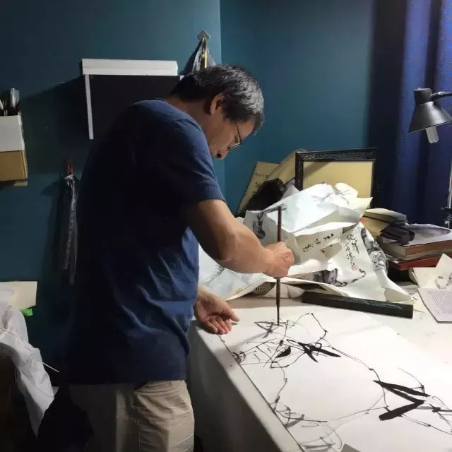 鉴赏冷军罕见国画作品欣赏