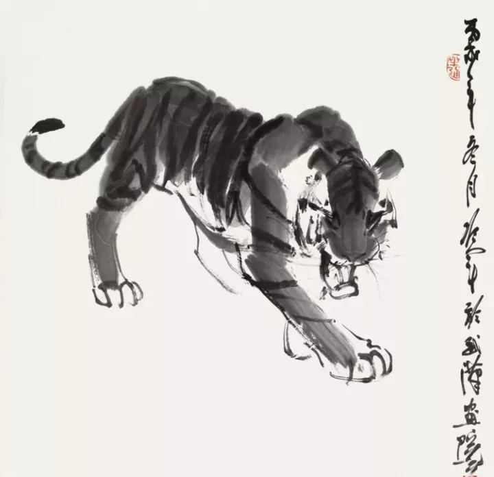 鉴赏|冷军罕见国画作品欣赏_腾讯新闻