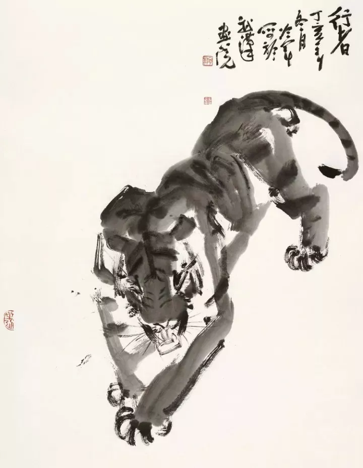 鉴赏|冷军罕见国画作品欣赏_腾讯新闻