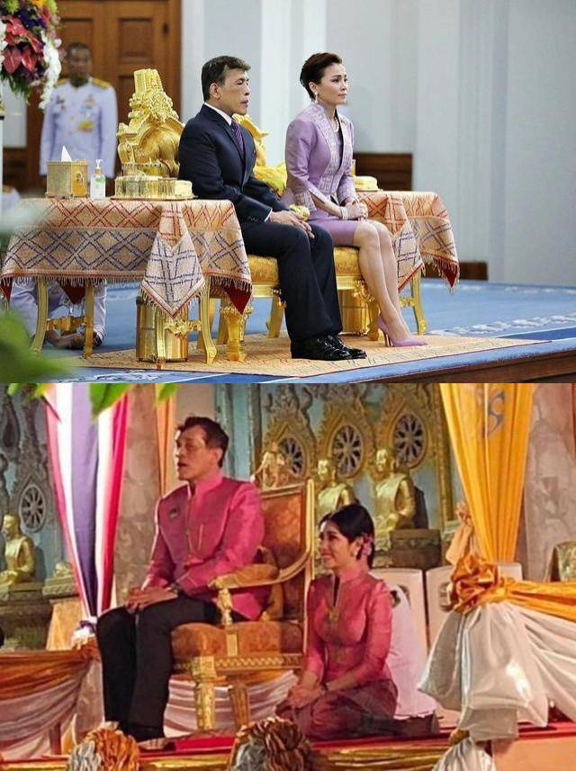 泰王后贵妃有何不同苏提达高傲端坐凤椅诗妮娜跪在国王脚边