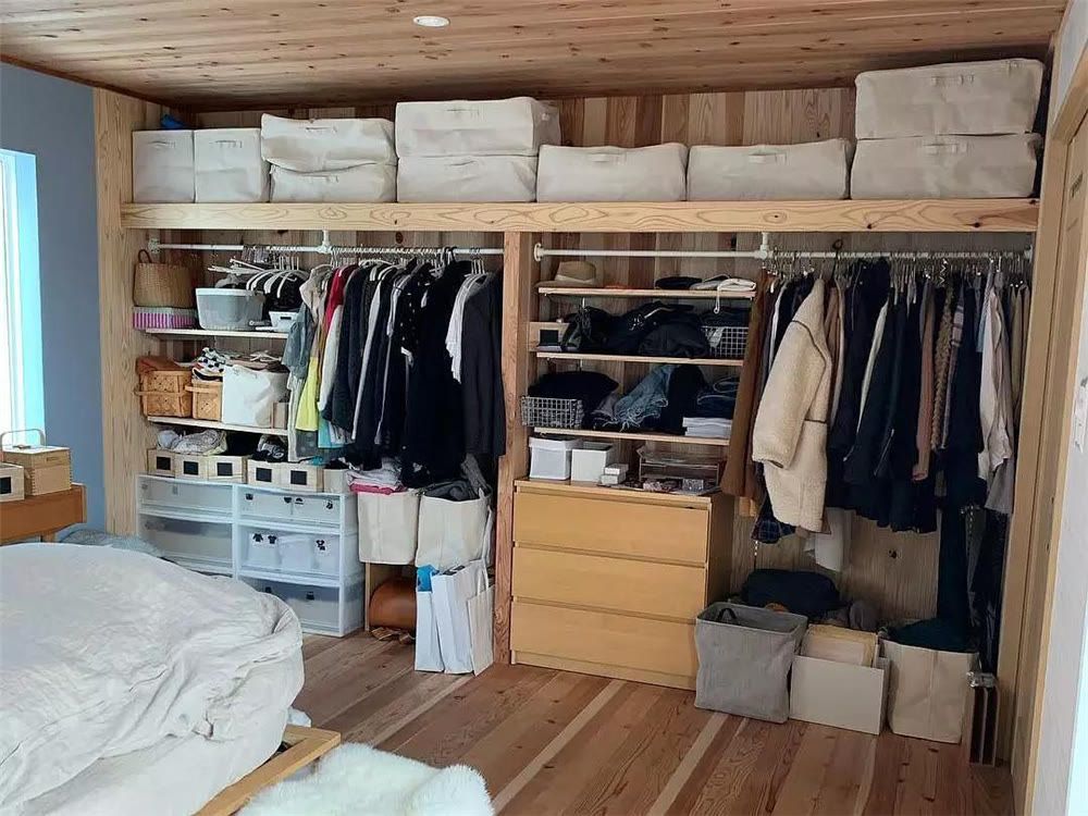 日本主妇分享衣物收纳秘诀做好这8条乱糟糟的衣柜整洁多了