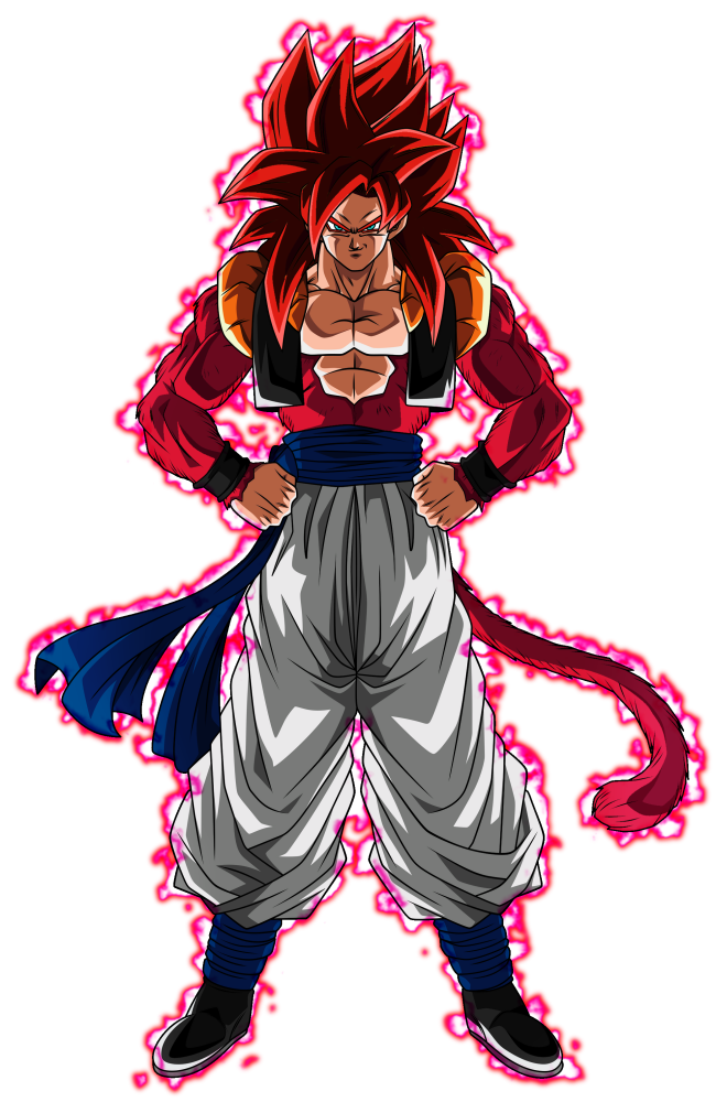 《龙珠英雄》宇宙创生篇登场的形态,变身的时候需要其他赛亚人将气传