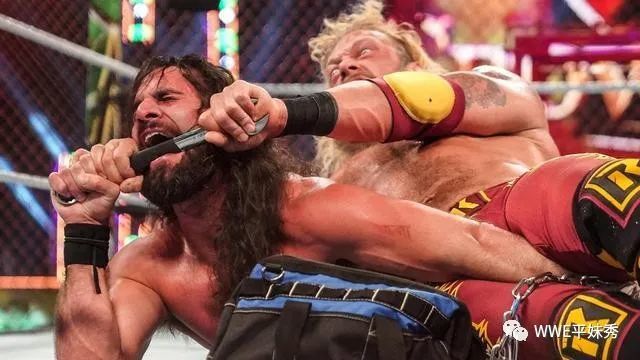 wwe2021宝冠大赛酋长大战野兽战神死磕全能王艾吉血战赛斯