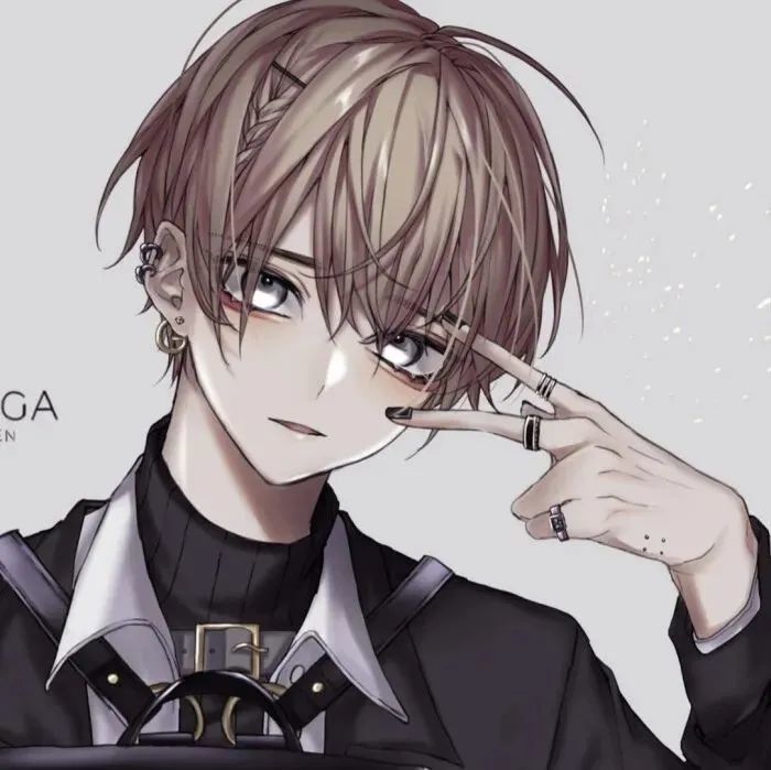动漫男头:容易招桃花的头像