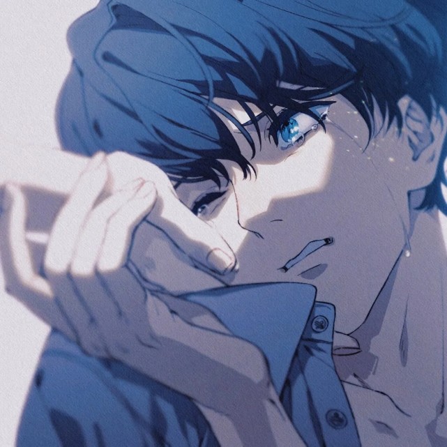 高冷动漫男头不介意你来得早但一定要是你