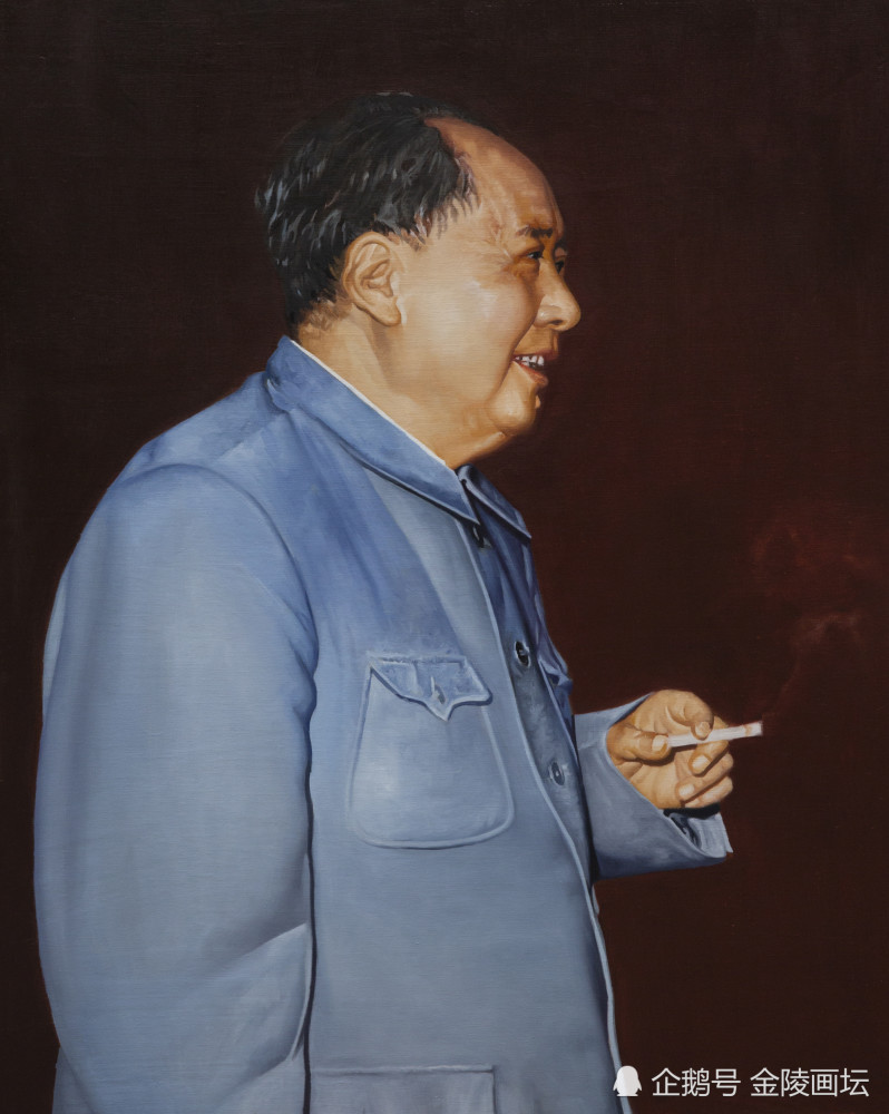 中国百家画展:为伟人造像,艺术家张勇华的油画人生_腾讯新闻
