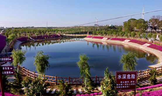 山东省龙口市黄山馆镇凭海临河,是明清古驿,总面积28.