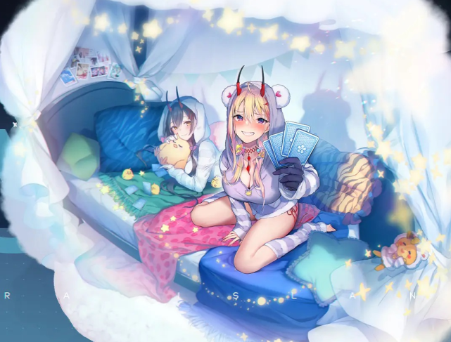 碧蓝航线:熊野睡衣新皮肤公开 双倍快乐换装 附带一只铃谷妹子