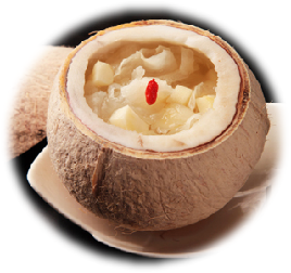 秋季药膳3——冰糖雪耳椰子盅