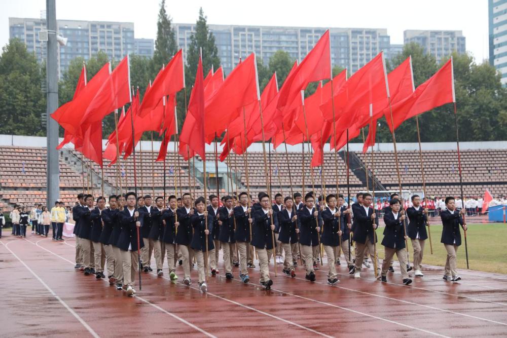 壯哉九中少年杭州第九中學舉行第六十一屆田徑運動會