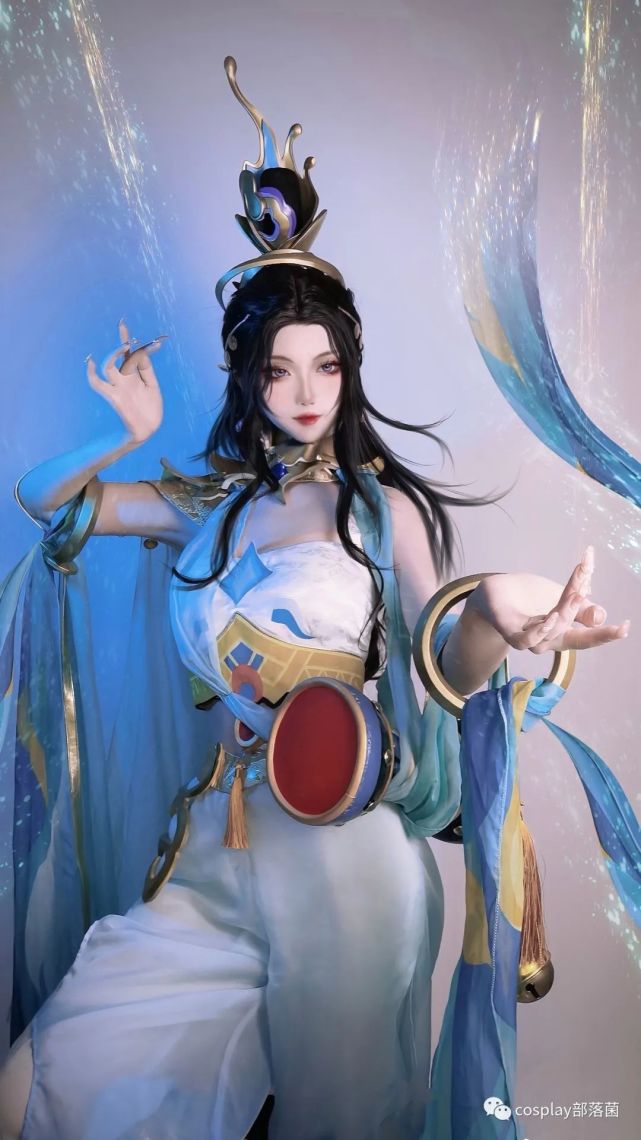 cos:王者荣耀貂蝉遇见胡旋cos正片@小白