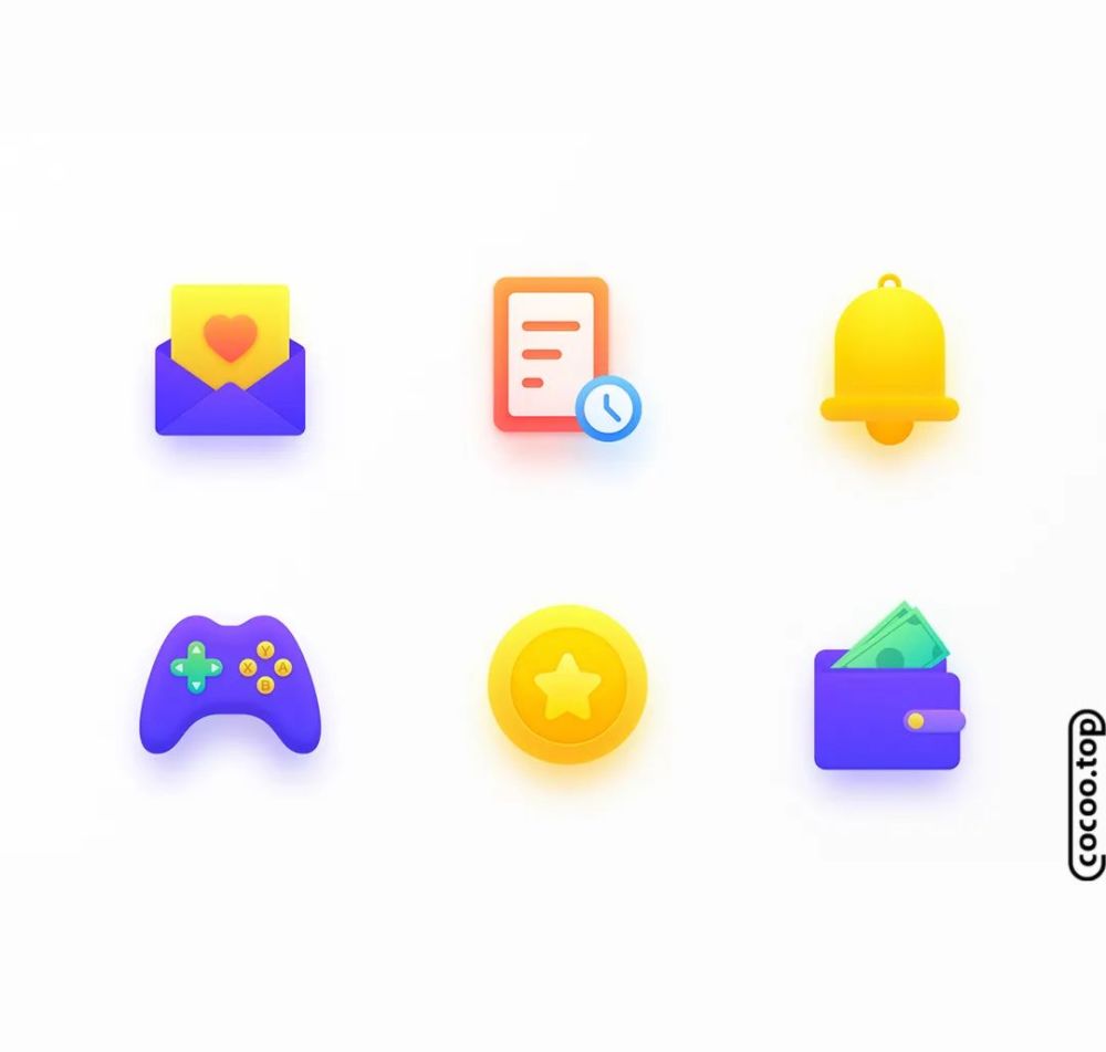 解读!拟物图标设计风格