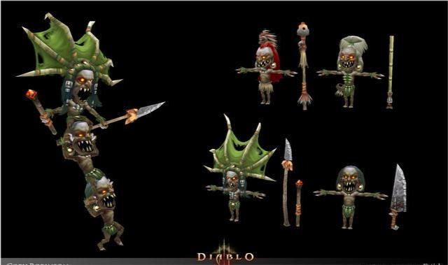 经典游戏《暗黑破坏神2》让人心惊胆战的冥河娃娃,果然大有来历_腾讯