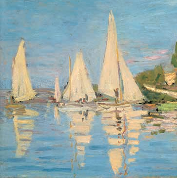 欣赏丨阿让特伊的帆船