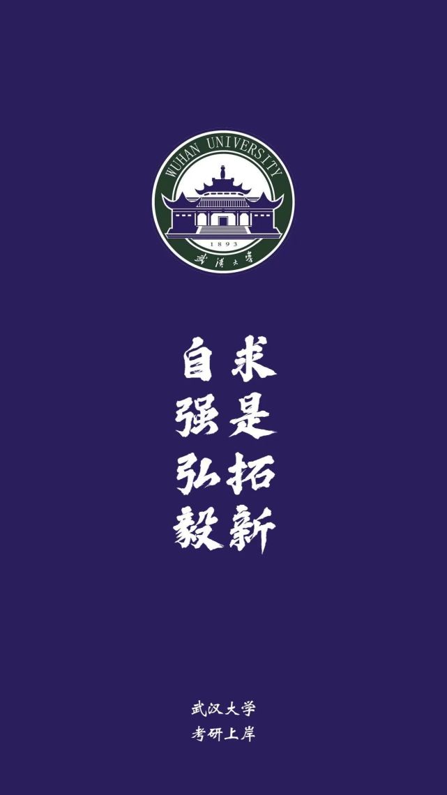 武漢大學同濟大學浙江大學復旦大學北京大學清華大學激勵自己吧!