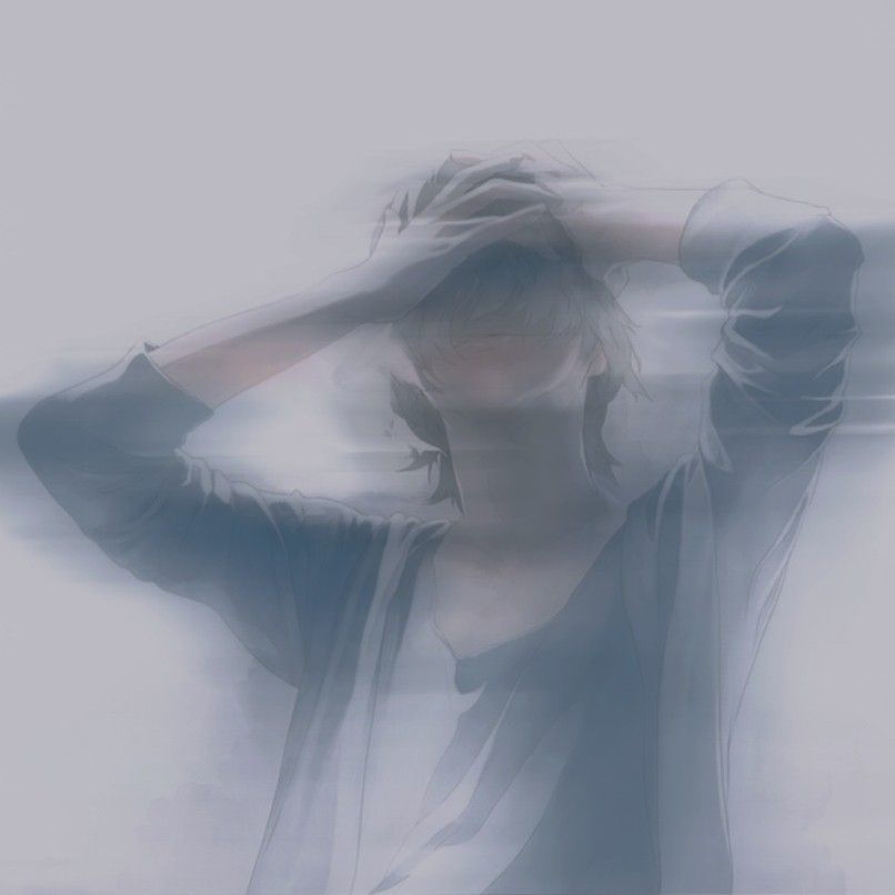 动漫头像男生头像你从光芒中消失留给我无尽的黑暗