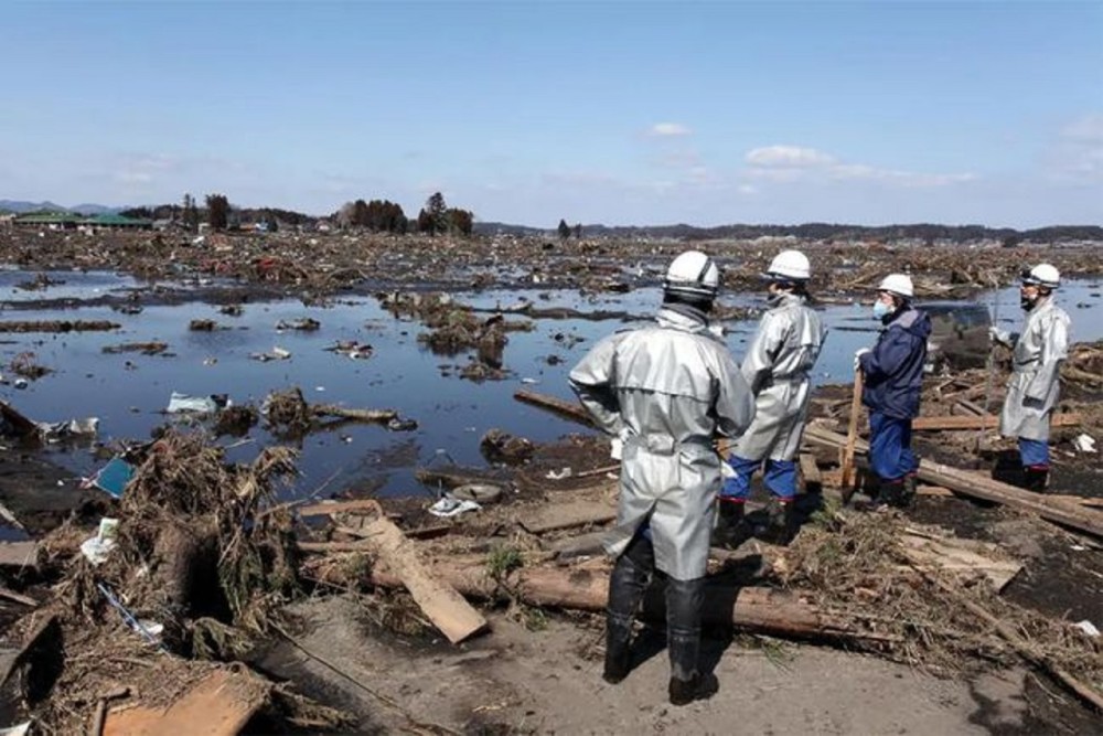 和日本狼狈为奸美国偷偷向海洋排放3000吨核废水整整隐瞒8年