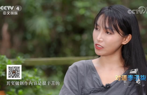 李子柒ip价值连城停更三月后上央视想有个种满鲜花的院子