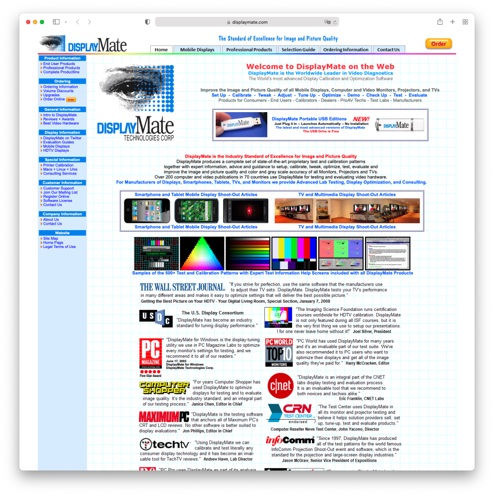 不变测试标准displaymate还有资格评a屏幕吗