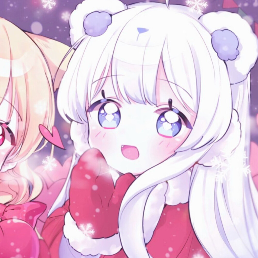 动漫姐妹头彼此牵挂一起成长