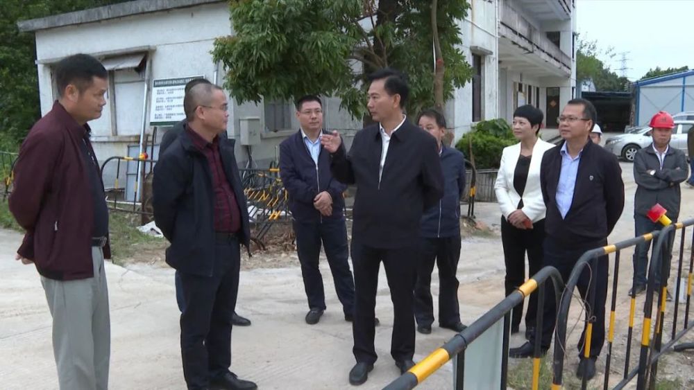 林军到海丰检查指导重点水利工程建设和抗旱保供水工作