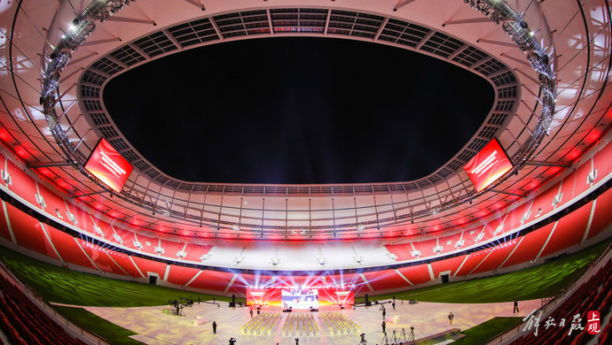 上海浦东足球场正式揭幕2023年中国亚洲杯会徽在此发布