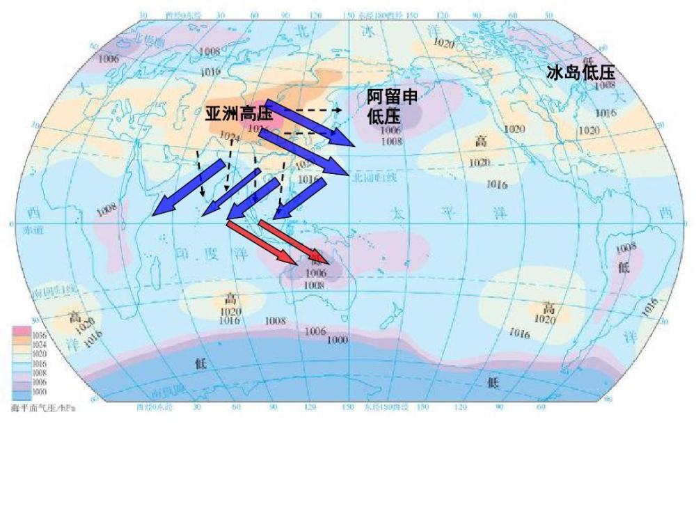 全球季风分布图片