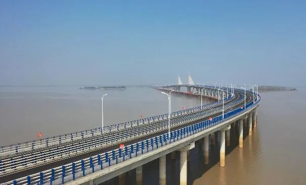 寿县瓦埠湖大桥正式通车了!