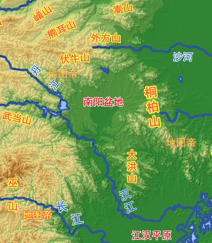 南襄盆地图片