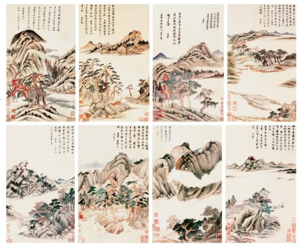 欣赏丨秋兴八景图