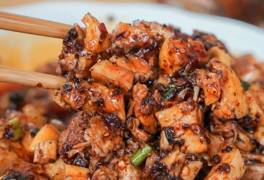 拌兔丁的豆豉怎么做『拌兔丁的豆豉怎么做好吃』